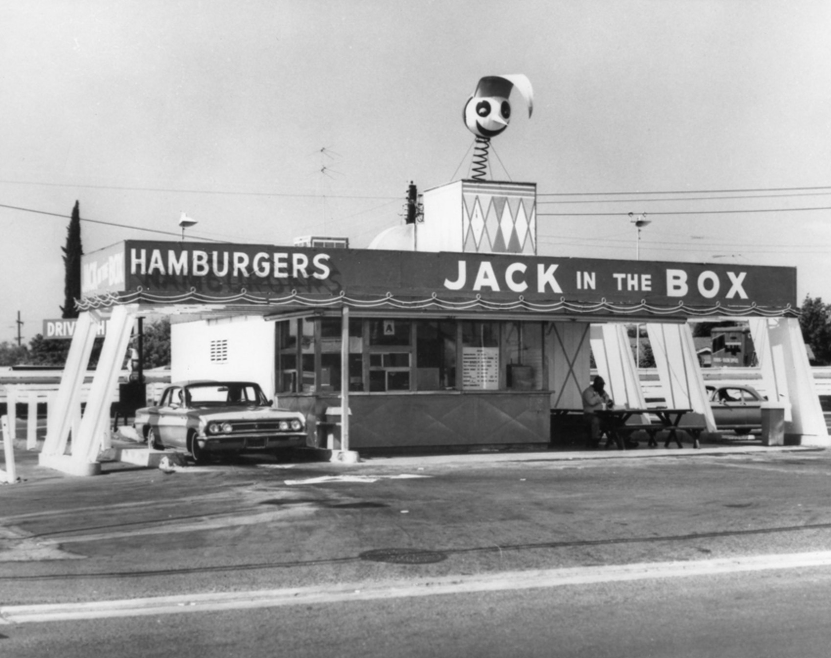 The first Jack in the Box 